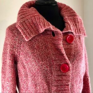 Ruff Hewn Cardigan Sweater | L | Wool & Alpaca